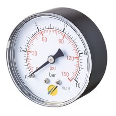 Manomètre Boitier Abs Sec Raccord Axial