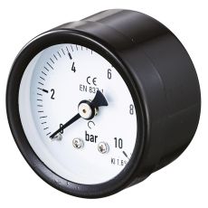 Manometre Sec Boitier Acier Ø40 Raccord Axial G