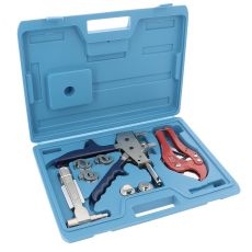 Coffret pinces pour tube PER diamètre 12 à 25 mm