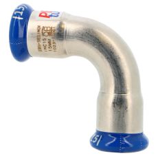 Coude 90° femelle-femelle acier inox à sertir SERTIsteel