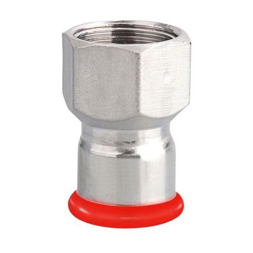 Jonction femelle fixe acier carbone à sertir SERTIsteel